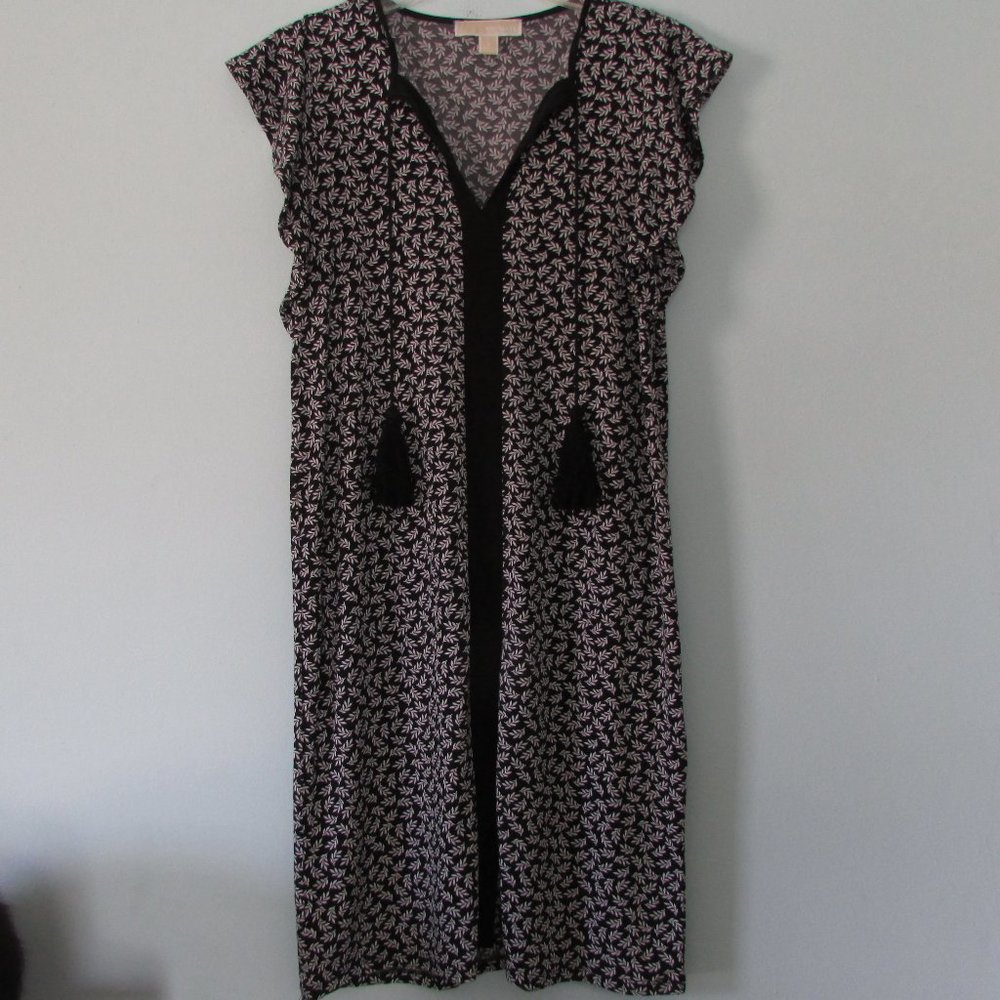 Michael Kors leaf print shift dress, small - Picture 8 of 11